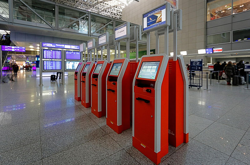 Self-service Terminal Display