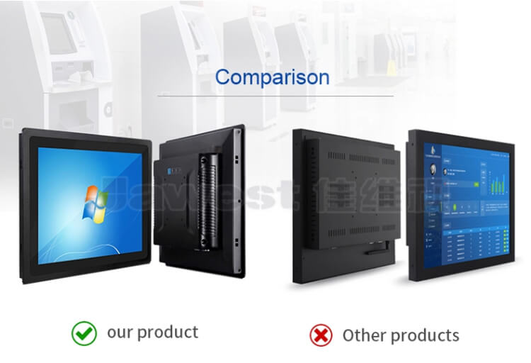 Flat Panel Industrial Monitor Touch Screen CE Approved