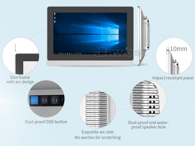 Industrial Computer Multi-Point Capacitive Touch Screen