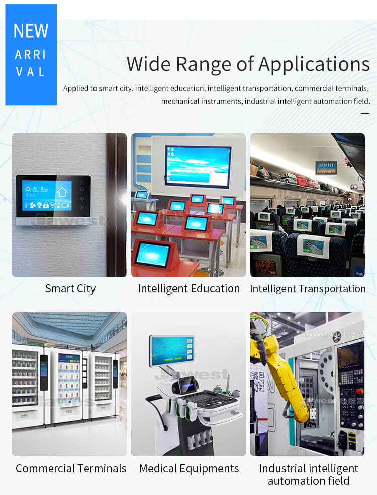 21.5" Industrial Computer Multi-Point Capacitive Touch Screen