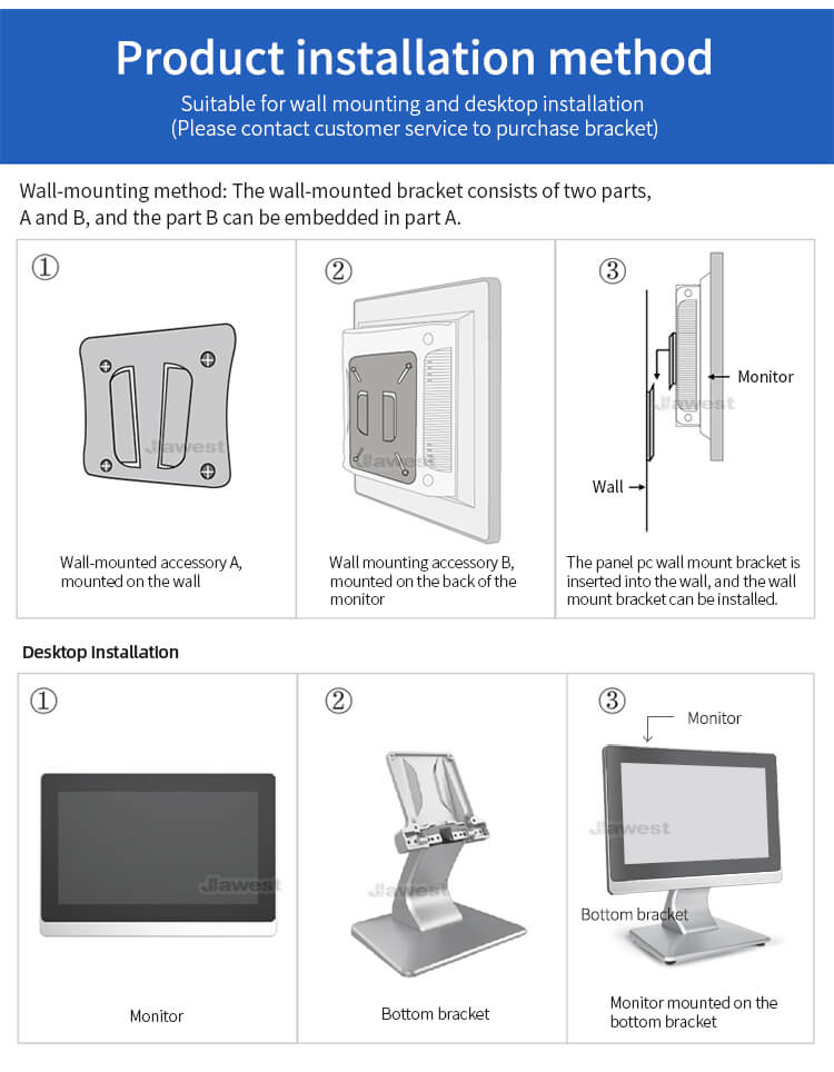 15.6 Inch Desktop Monitor Touch Screen