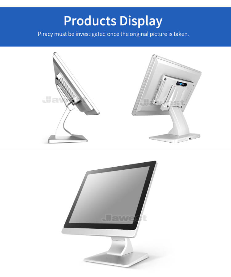 15 Inch Tabletop Monitor Industrial Grade Waterproof