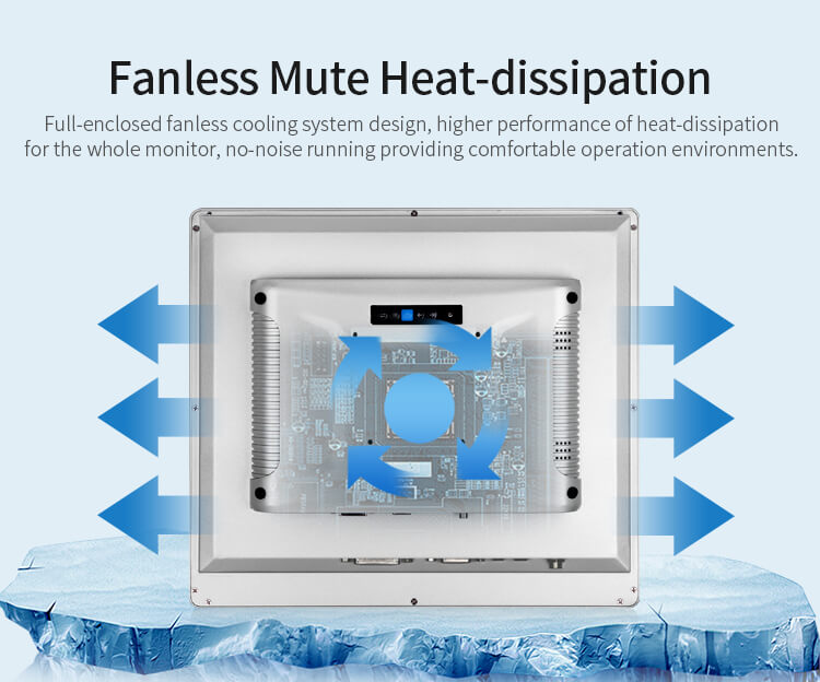 17 Inch Desktop Monitor For Production Line