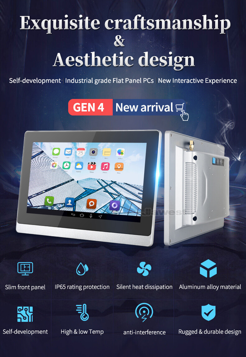10.1 Inch Android Panel PC Capacitive Touch Screen