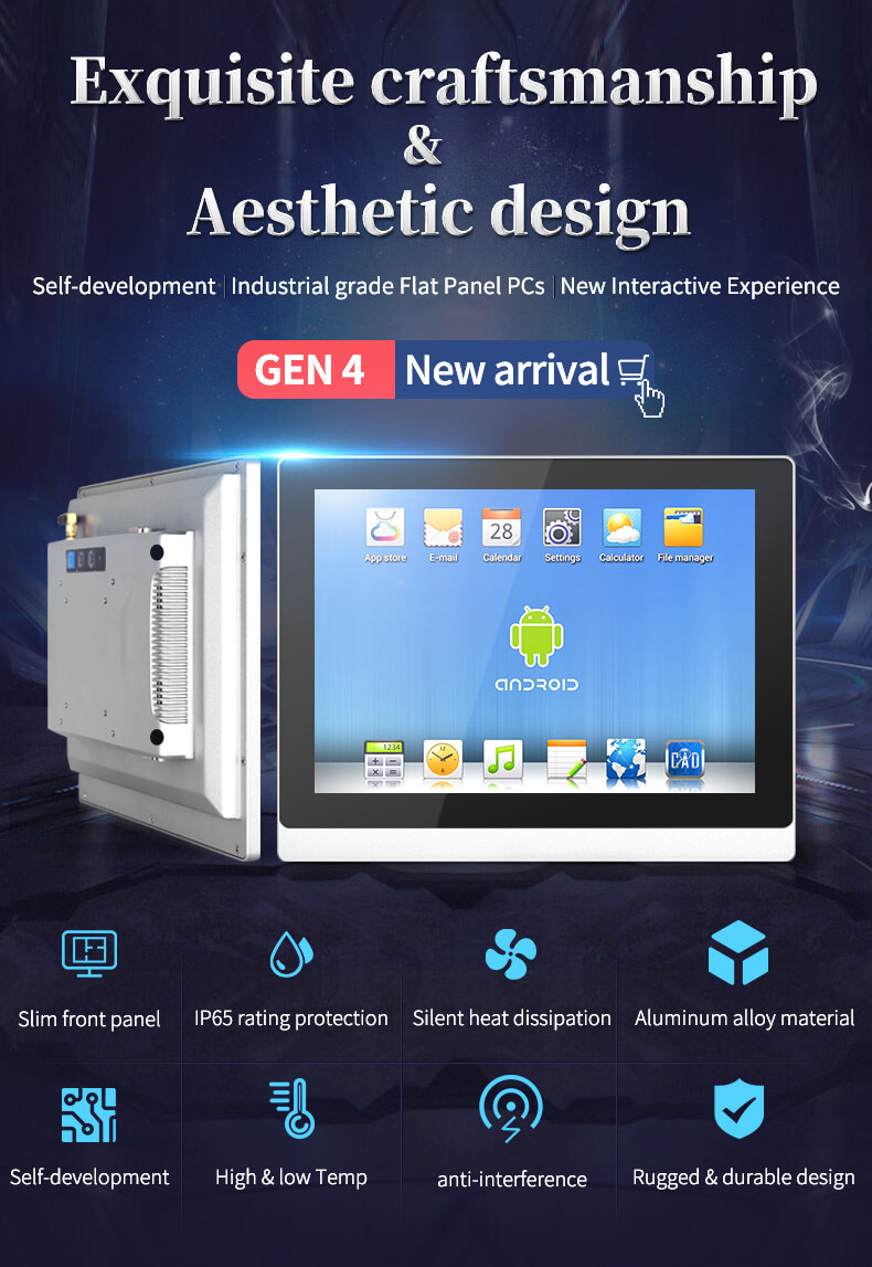 10.4 Inch Android Industrial Panel PC Factory Seller