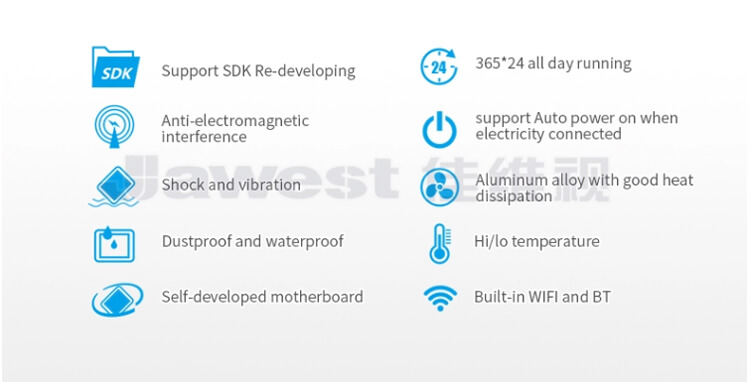 Android Panel PC For Service Robot 10.4 Inch