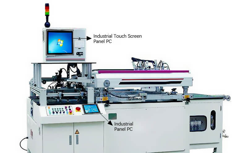 Reliable Industrial Computer Ensures Excellent Performance For Screen Printing Machine