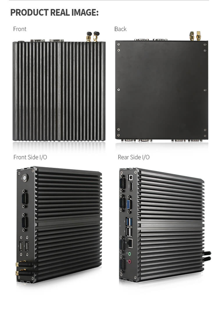 Fanless Industrial PC Intel Core For Harsh Environment