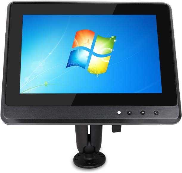 10.1 inch Vehicle Mount Touch Computer Win10 With GPS
