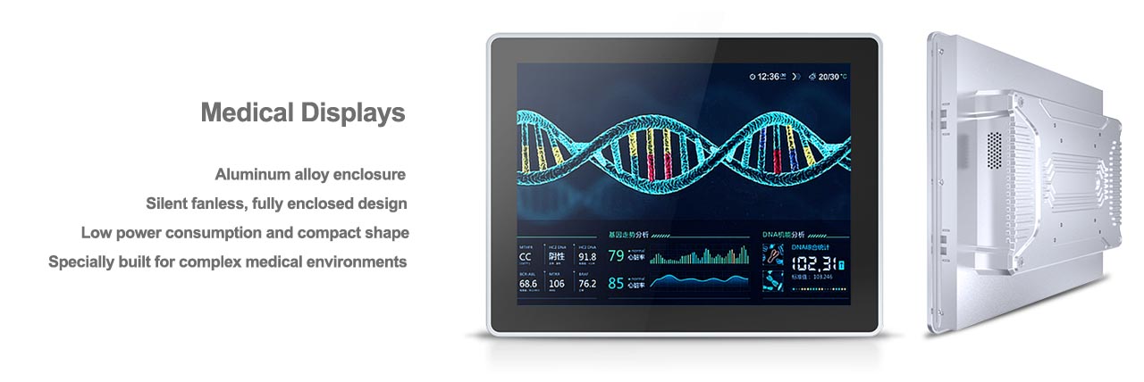 Medical Displays Medical Touch Screen Monitor For Medical Carts