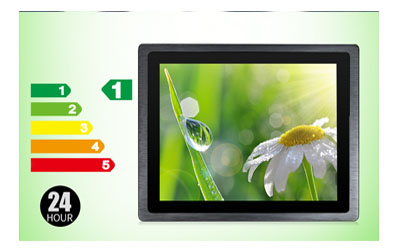 21.5 inch Industrial Panel Mount Monitor J1900 Quad Core Processor 1920x1080 For SCADA