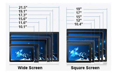 12 Inch Industrial Touch Display for Access Control Solution