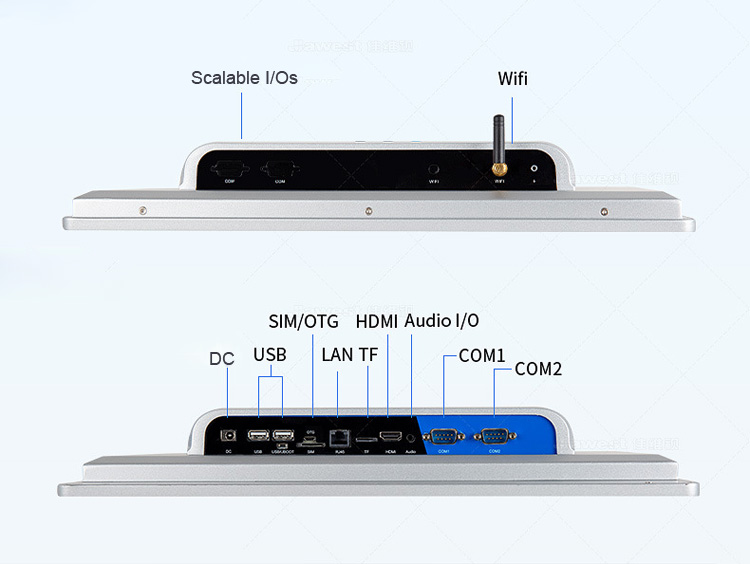 17 Inch Face Verification All In One Tablet PC Industrial Grade Waterproof Panel PC