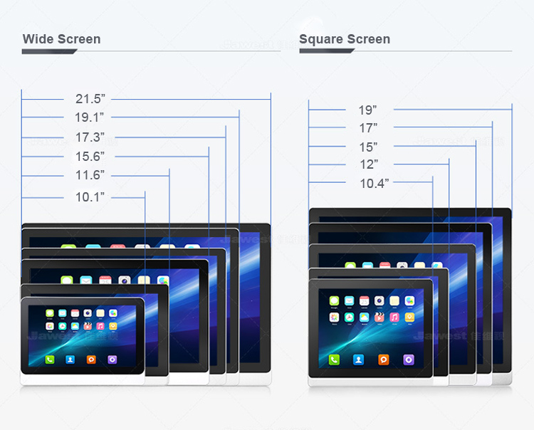 19.1 Inch Android industrial panel PCs Cheap Touch Screen All In One PC