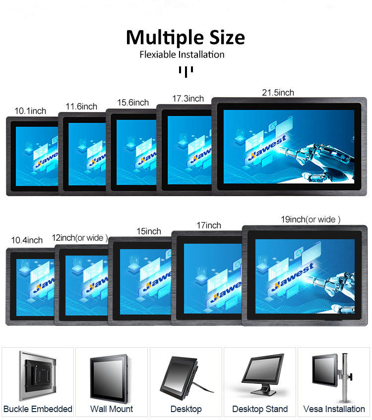 Industrial Touch Screen Panel PCs Wholesale Price 19.1 Inch