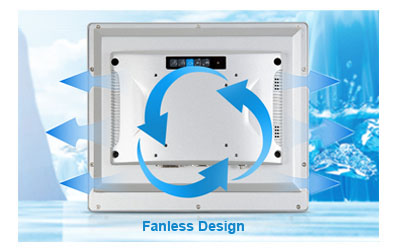 11.6" Fanless Industrial Panel PC With Resistive Touch Screen