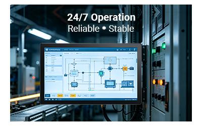 21.5 inch Industrial Grade Touch Panel PC (P-CAP Touch) | Powerful HMI Solution for Smart Factory Systems 21.5 inch Industrial Grade Touch Panel PC (P-CAP Touch) | Powerful HMI Solution for Smart Factory Systems
