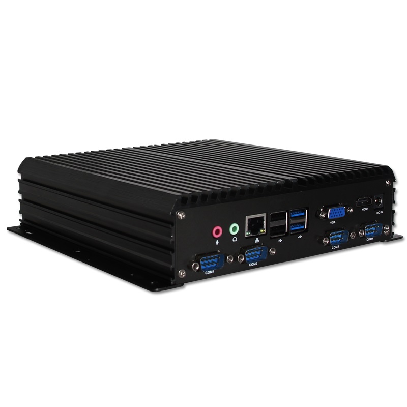 Low Power Mini Embedded Box PC Rugged Industrial Computer