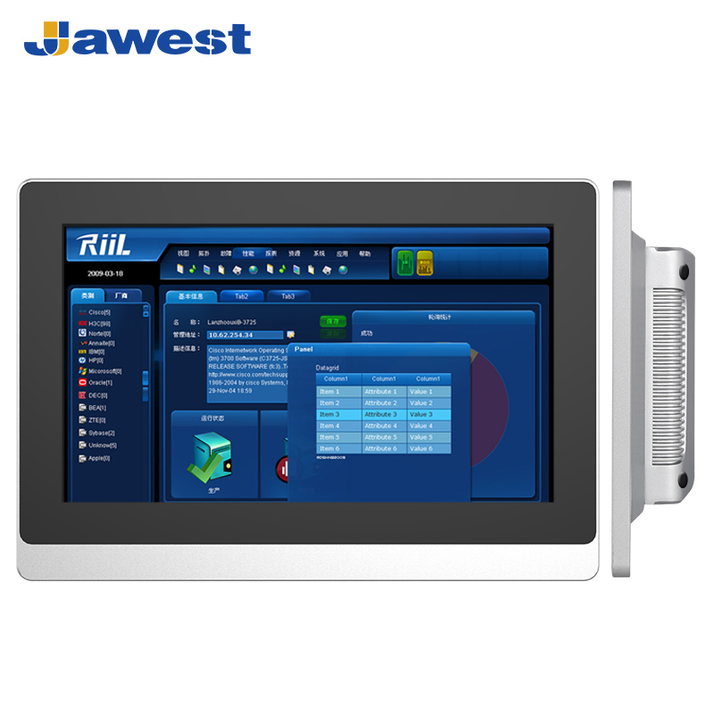 10.1" Industrial Monitor Display For Industrial Machinery