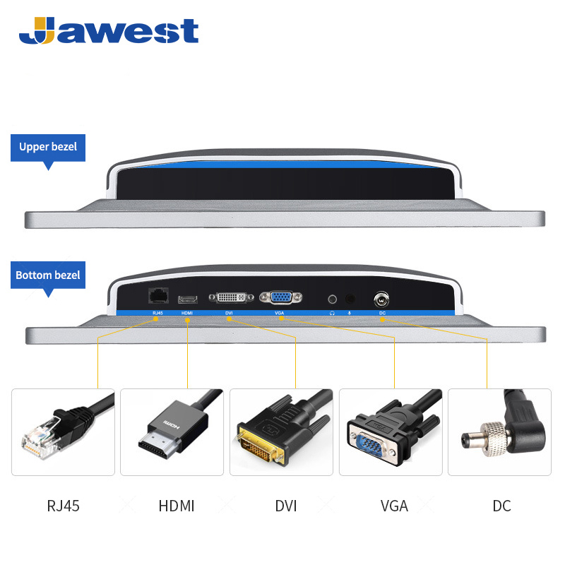 Resistive Touch Monitor Sunlight Readable 10.1 Inch