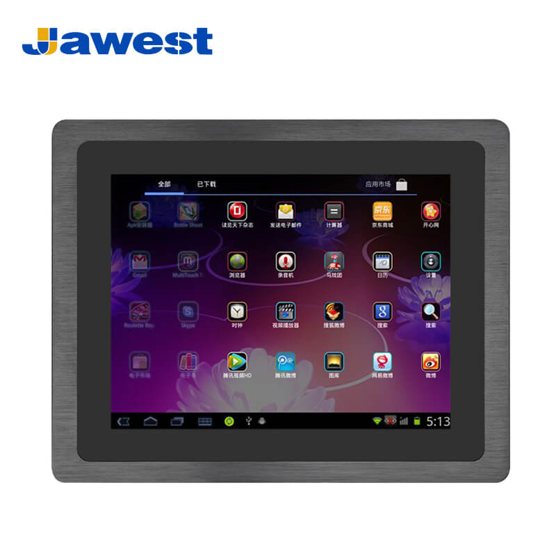 15 Inch Android Tablet Front Panel IP65 Waterproof Industrial Level