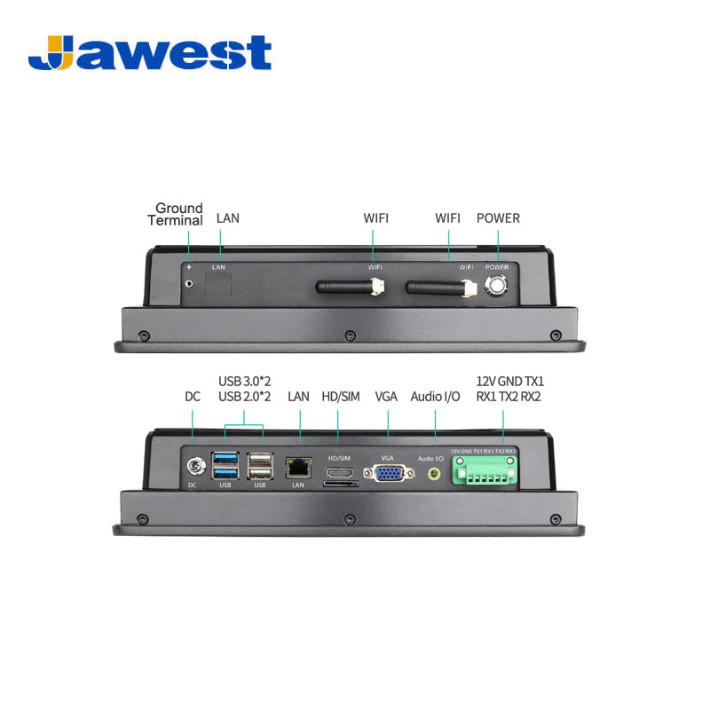 Industrial Touchscreen Computer Fanless Panel PC Windows 10