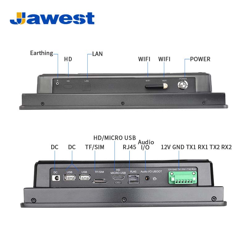 15.6 inch Panel PC with Multi-Functional RK3288/3399 Industrial Motherboard IP65 Waterproof Wall Mount Panel