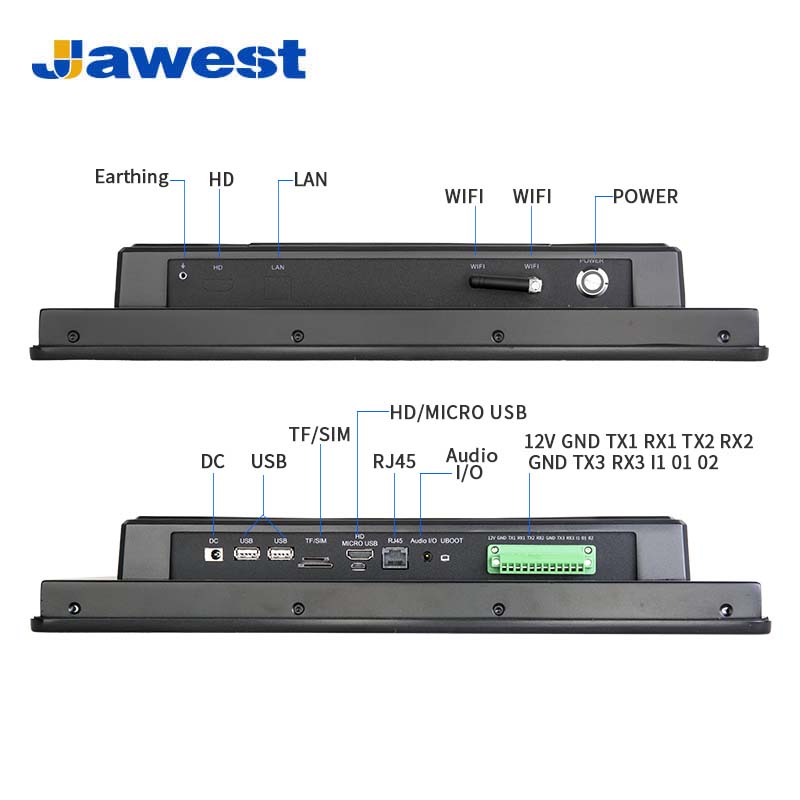 17 inch Industrial Rugged IP65 Panel PC From Original Manufacturer Offer OEM ODM Support Android 10.0