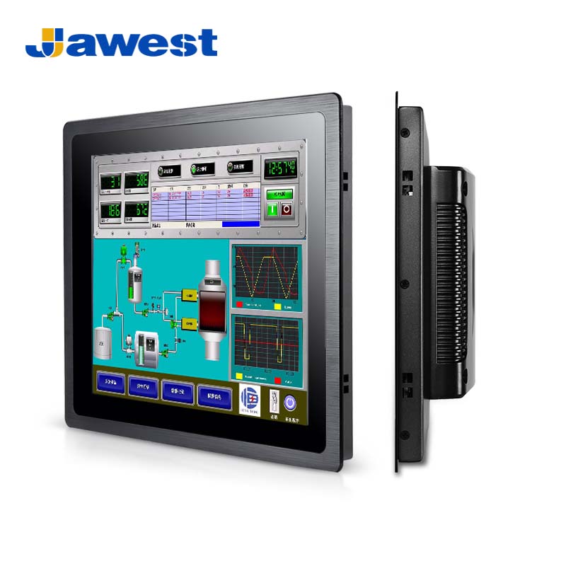 15 inch Panel Mount Displays With PCAP Touch Resistive Touch Industrial Grade