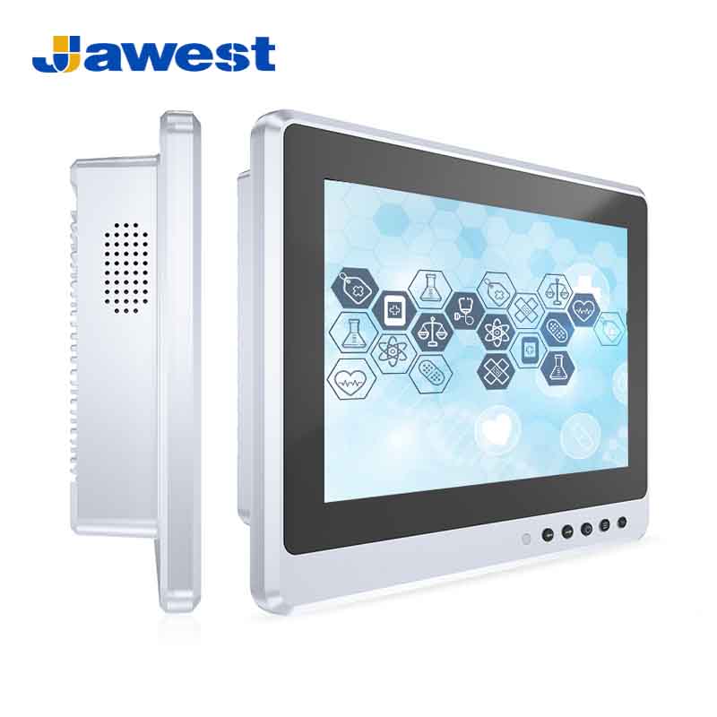 Adjustable LCD Display Monitors For Rolling Medical Workstation & Medical Carts & Trolleys