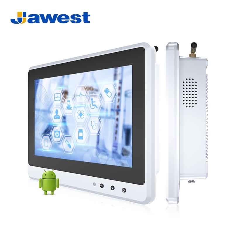 Android Panel PC With Hot Swappable Batteries For Mobile Medical Carts