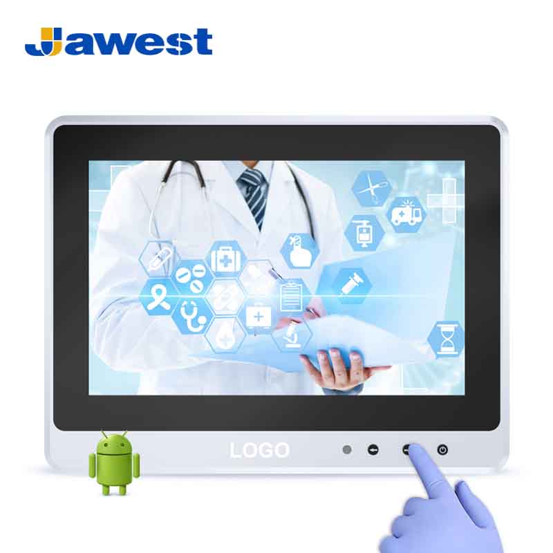 Android Panel PC With Hot Swappable Batteries For Mobile Medical Carts