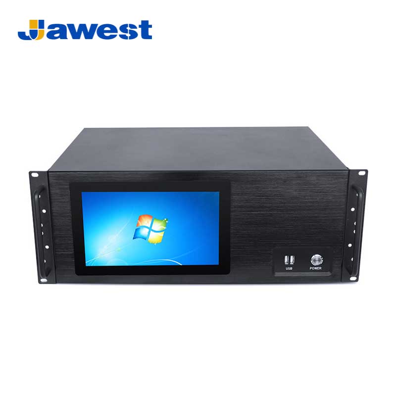 Industrial 4U Rackmount Computer with 9″ LCD Monitor
