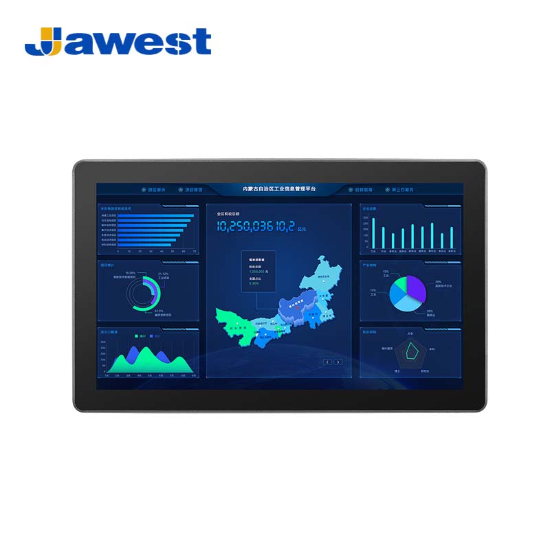 15.6" Touchscreen Industrial Flat Panel Display Monitors