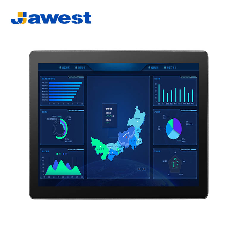 19" Rugged Industrial LCD Monitors With Touch Screen Displays