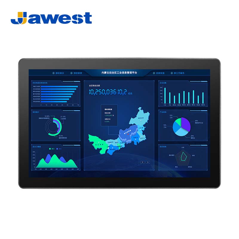 23.8 inch 24 inch Widescreen Robust Panel Mount Monitor with DP/BNC Ports