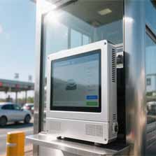 High-Brightness Industrial Panel PC for Outdoor Applications