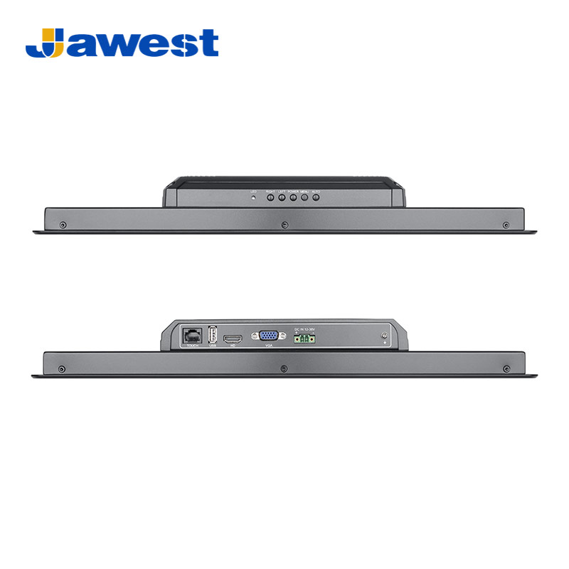 Industrial LCD Monitor with Wide Temperature Support Front IP65 and EMI Protection Anti-Vibration 7