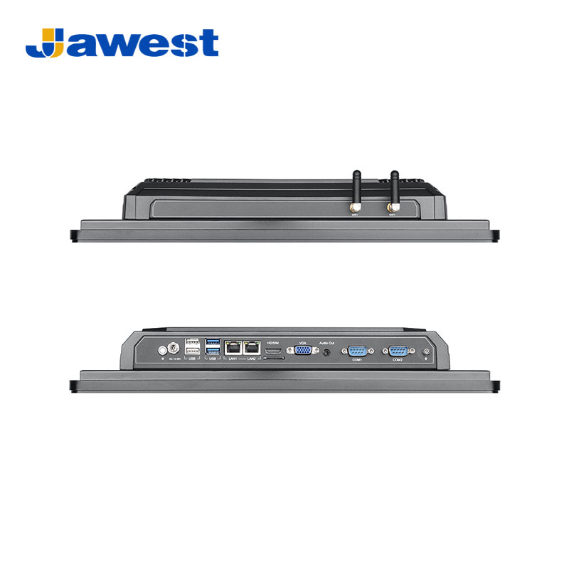 Industrial Touch Screen All In One PC with i5 4-12th Generation CPU, Support Built-in Power Supply/POE/Memory and Hard Drive