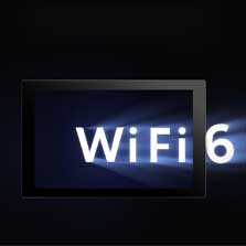 Industrial panel PC with WiFi 6 in Industrial Automation